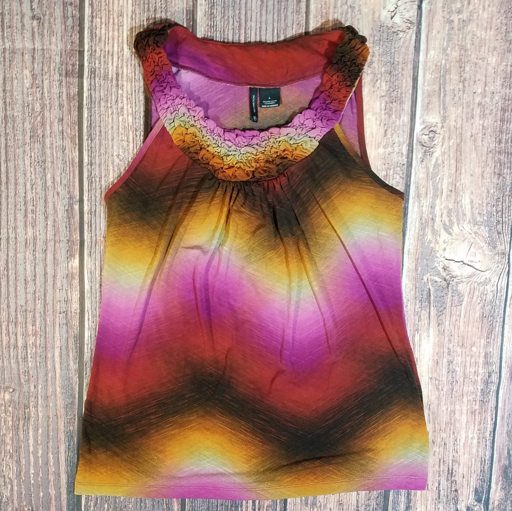 Ruffled Tank